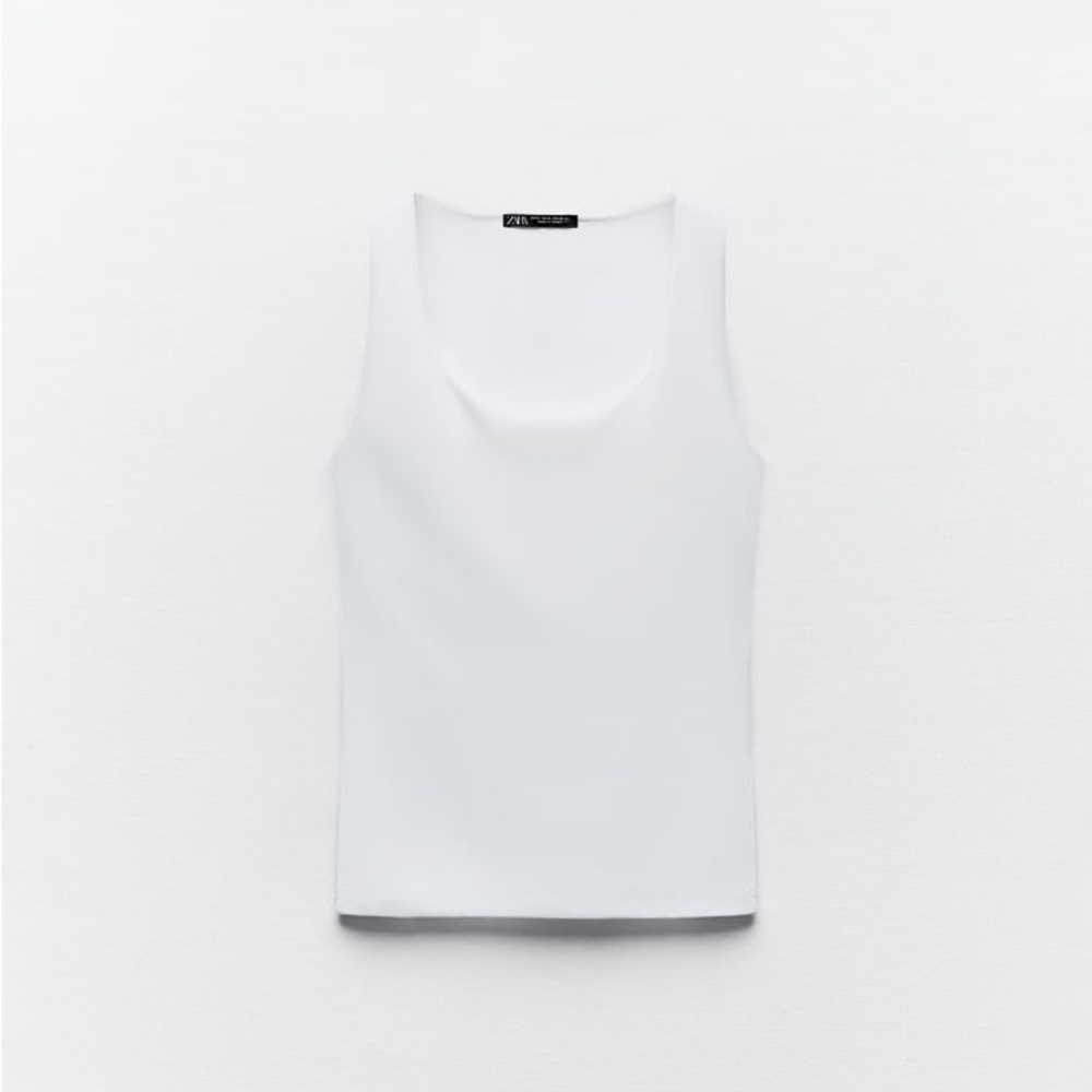 ZARA WHITE TANK TOP
